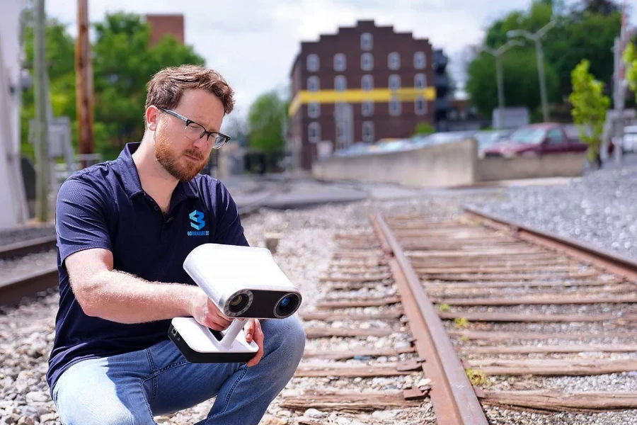 Scanning railway