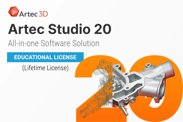 Artec Studio Lifetime License Educational